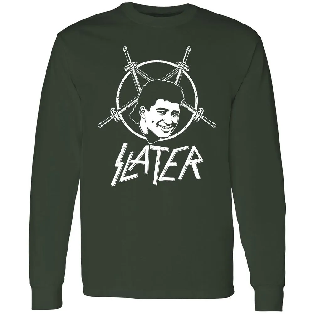 Long Sleeve T-Shirt - 3DK9YZAD - Forest Green - 4