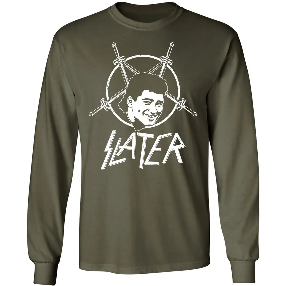 Long Sleeve T-Shirt - 3DK9YZAD - Military Green - 16