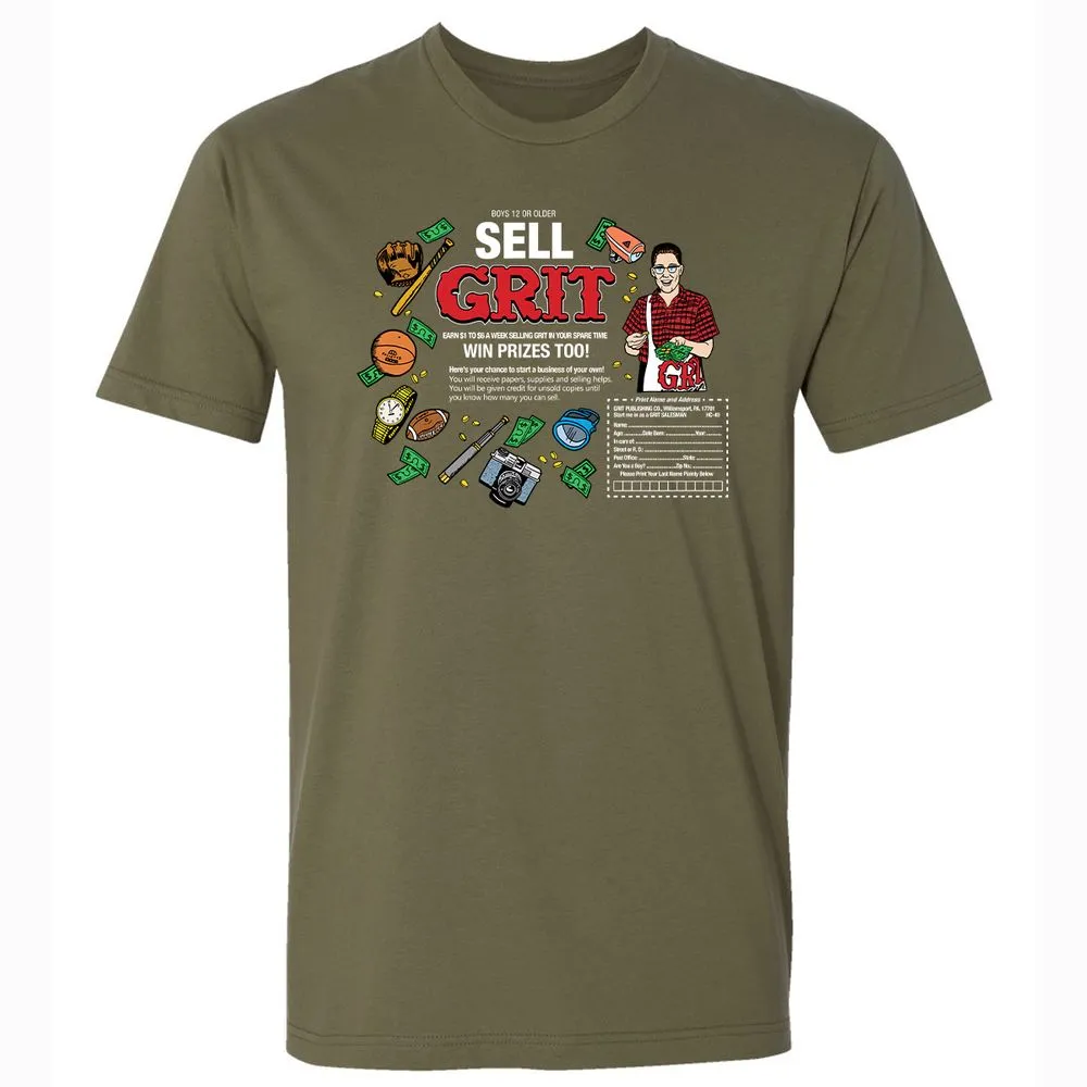 Premium Unisex T-Shirt - QFK9BV8W - Military Green - 5