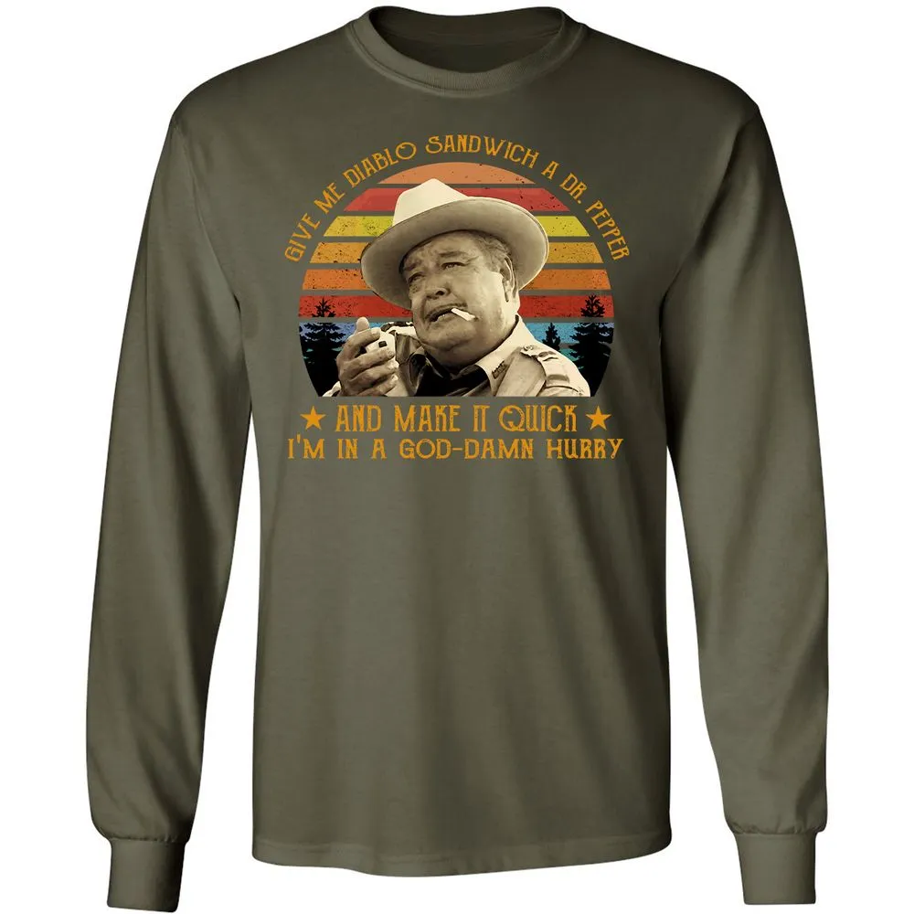 Long Sleeve T-Shirt - U8RZ1726 - Military Green - 16