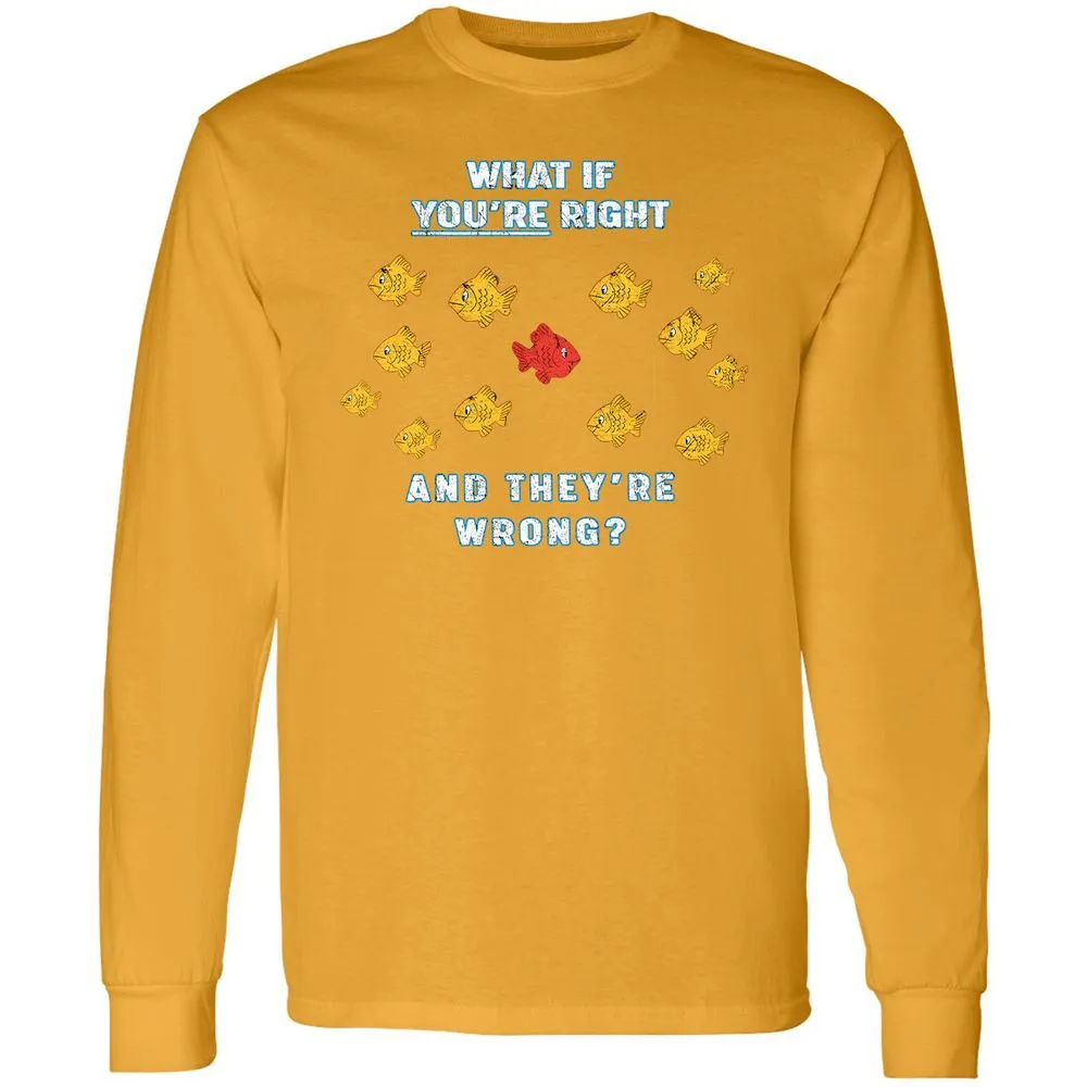 Long Sleeve T-Shirt - 73N43J7Q - Gold - 9