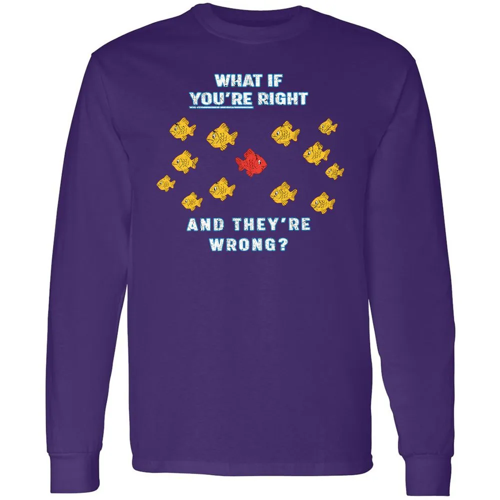 Long Sleeve T-Shirt - 73N43J7Q - Purple - 13
