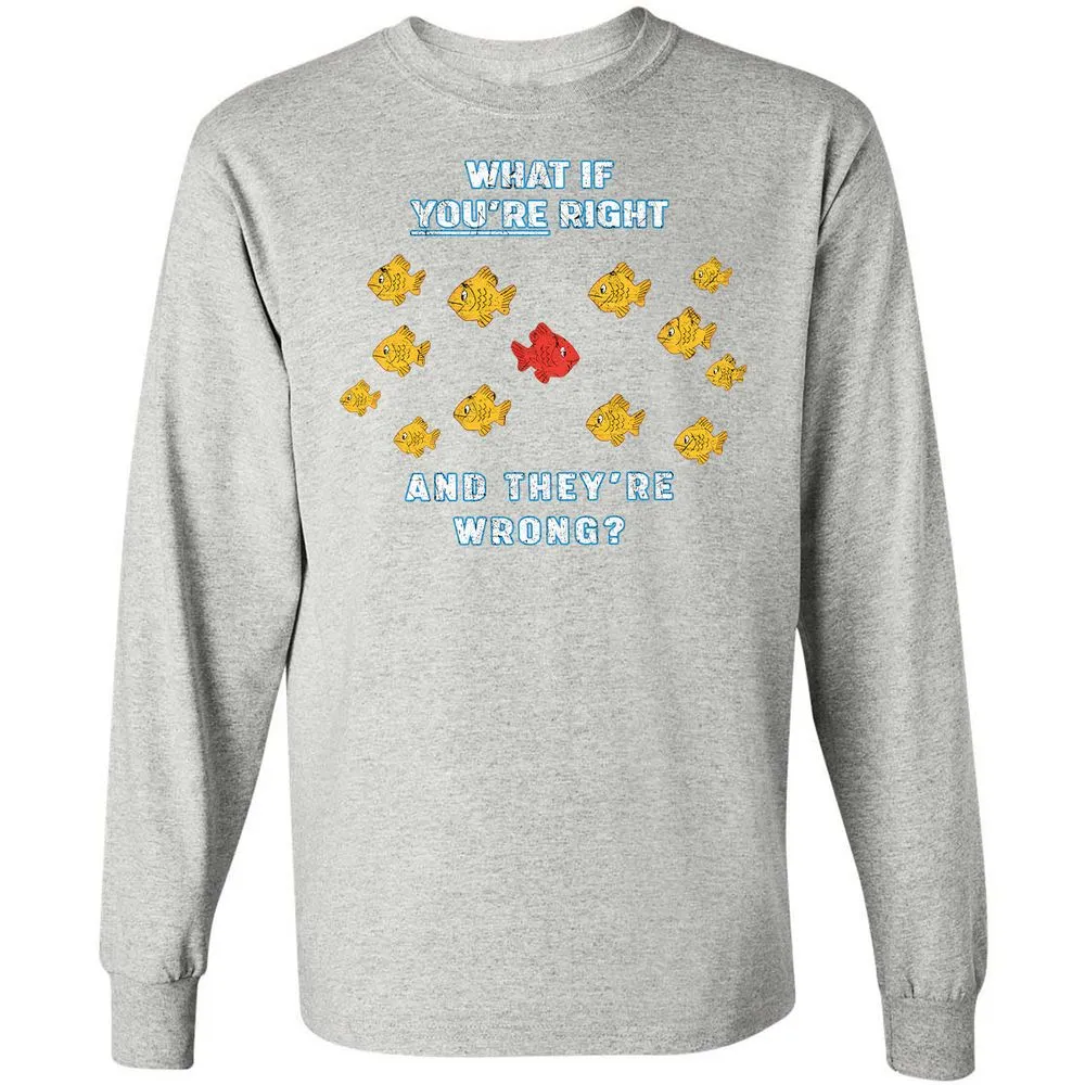 Long Sleeve T-Shirt - 73N43J7Q - Ash - 7