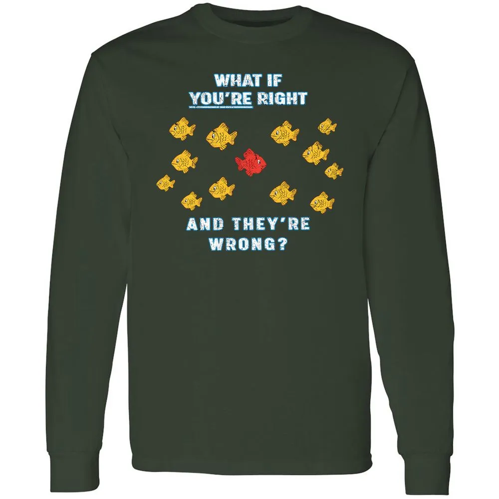 Long Sleeve T-Shirt - 73N43J7Q - Forest Green - 4
