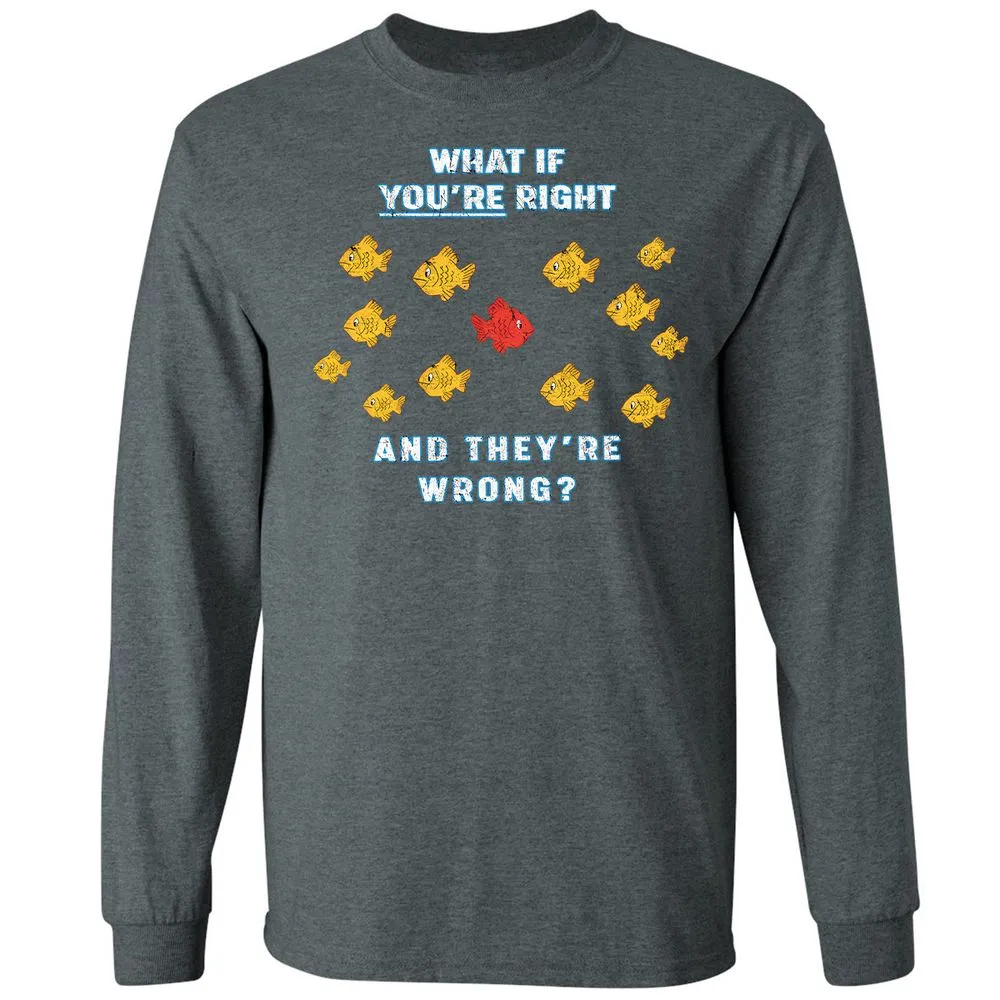 Long Sleeve T-Shirt - 73N43J7Q - Dark Heather - 15