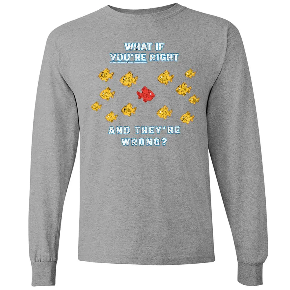 Long Sleeve T-Shirt - 73N43J7Q - Graphite Heather - 6