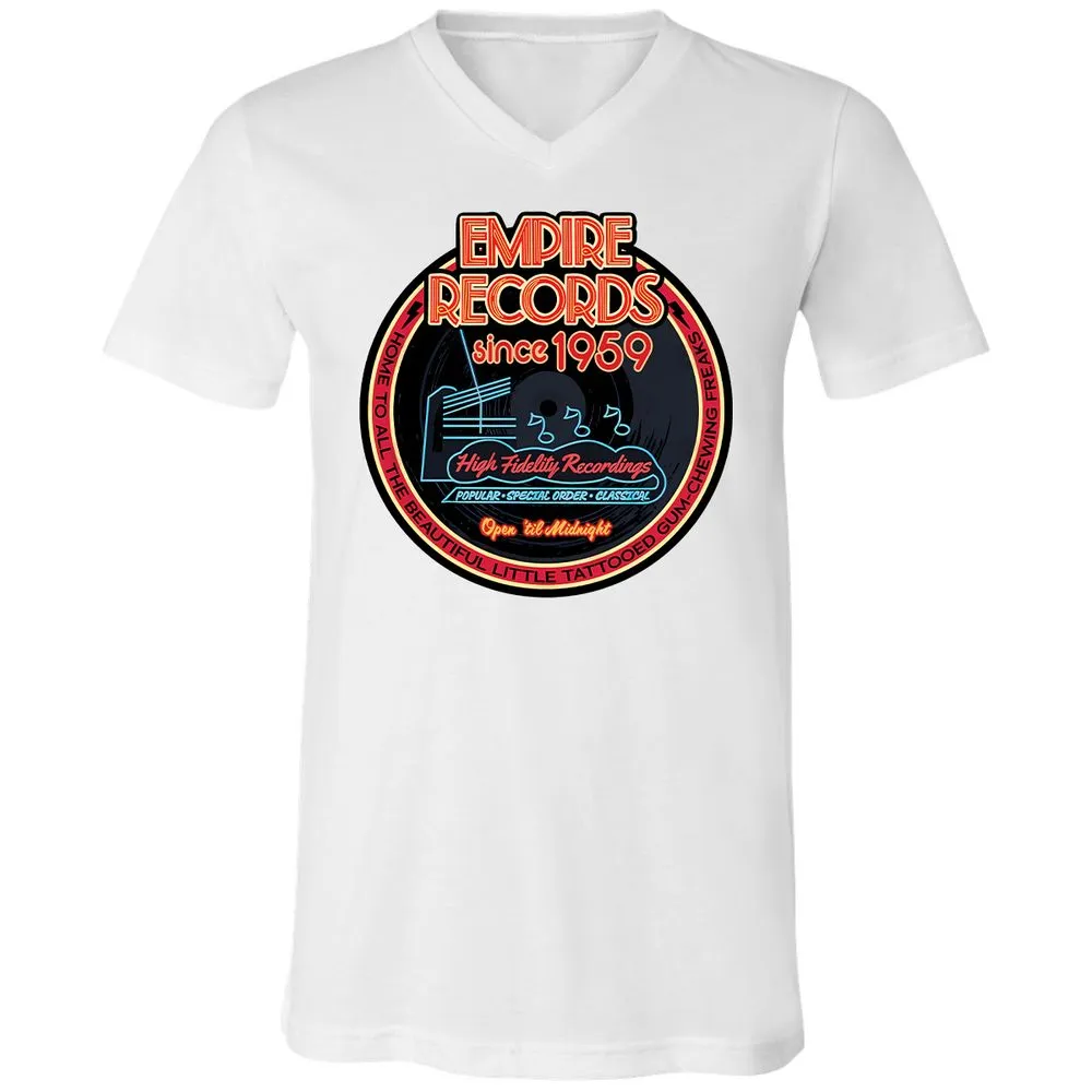 Unisex V-Neck T-Shirt - DXHM2546 - White - 5