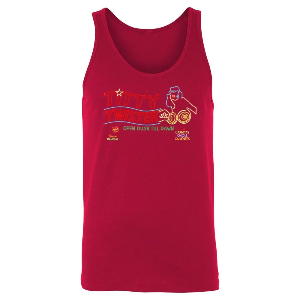 Unisex Jersey Tank - PUY37WXC - Red - 11