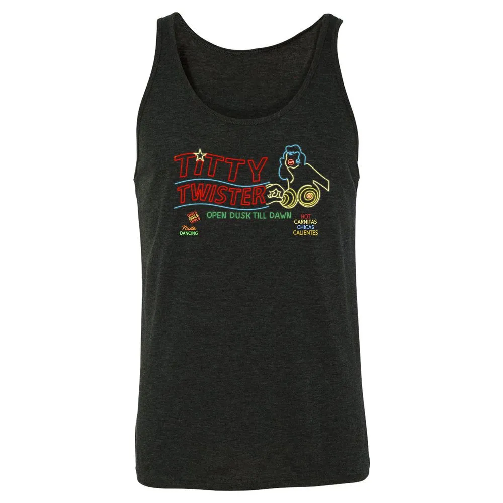 Unisex Jersey Tank - PUY37WXC - Charcoal Black Triblend - 5
