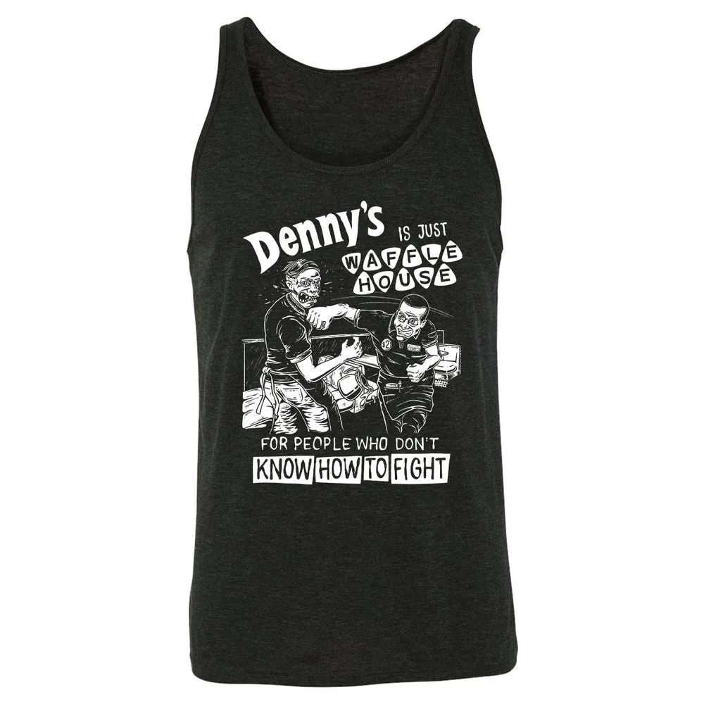 Unisex Jersey Tank - T9Y76B95 - Charcoal Black Triblend - 5