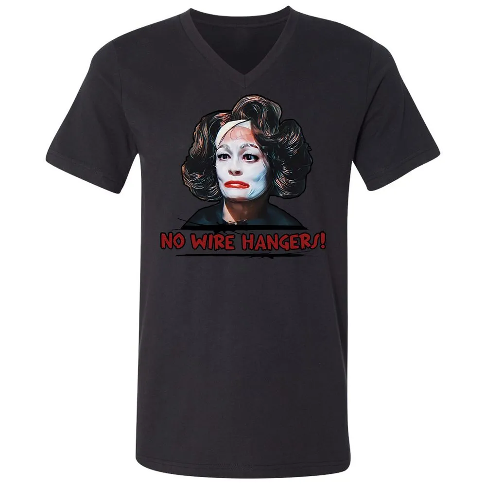 Unisex V-Neck T-Shirt - 6H4ES4WA - Black - 16