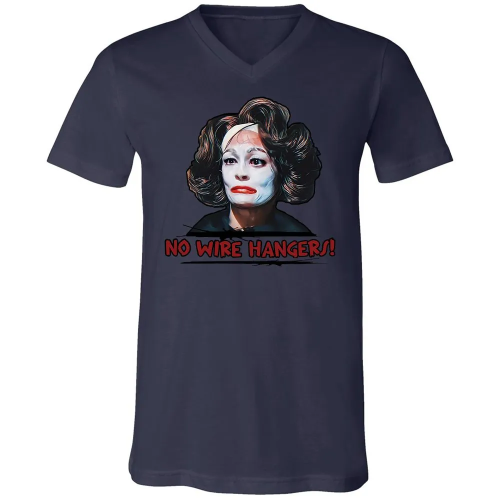 Unisex V-Neck T-Shirt - 6H4ES4WA - Navy - 9
