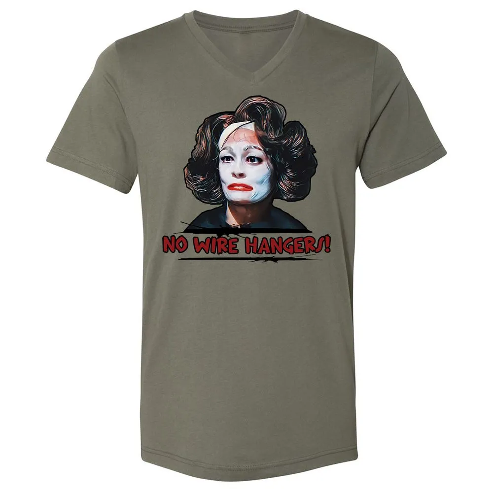 Unisex V-Neck T-Shirt - 6H4ES4WA - Military Green - 10