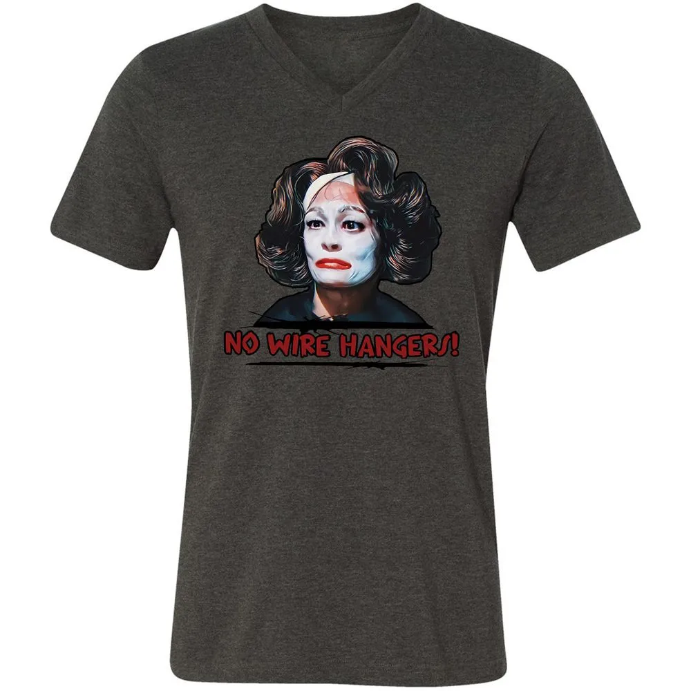 Unisex V-Neck T-Shirt - 6H4ES4WA - Dark Grey Heather - 8