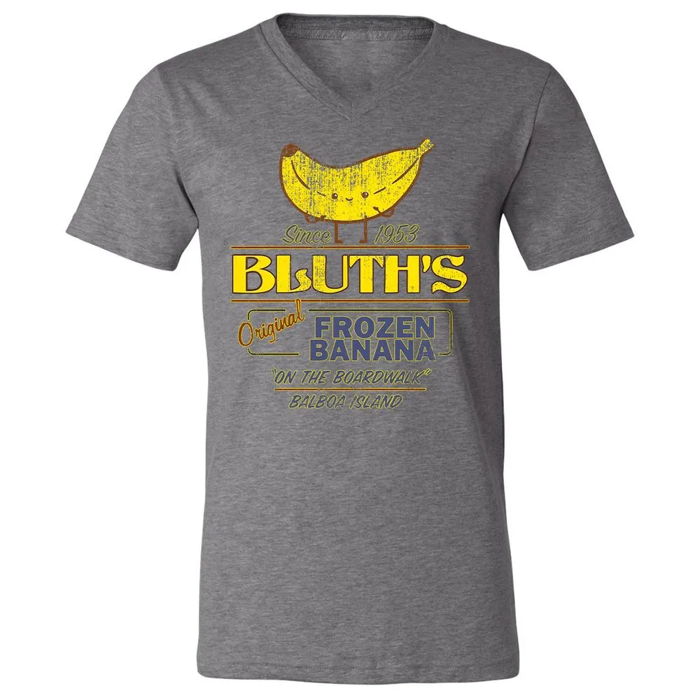 Unisex V-Neck T-Shirt - Q3KVS9Z6 - Deep Heather - 13
