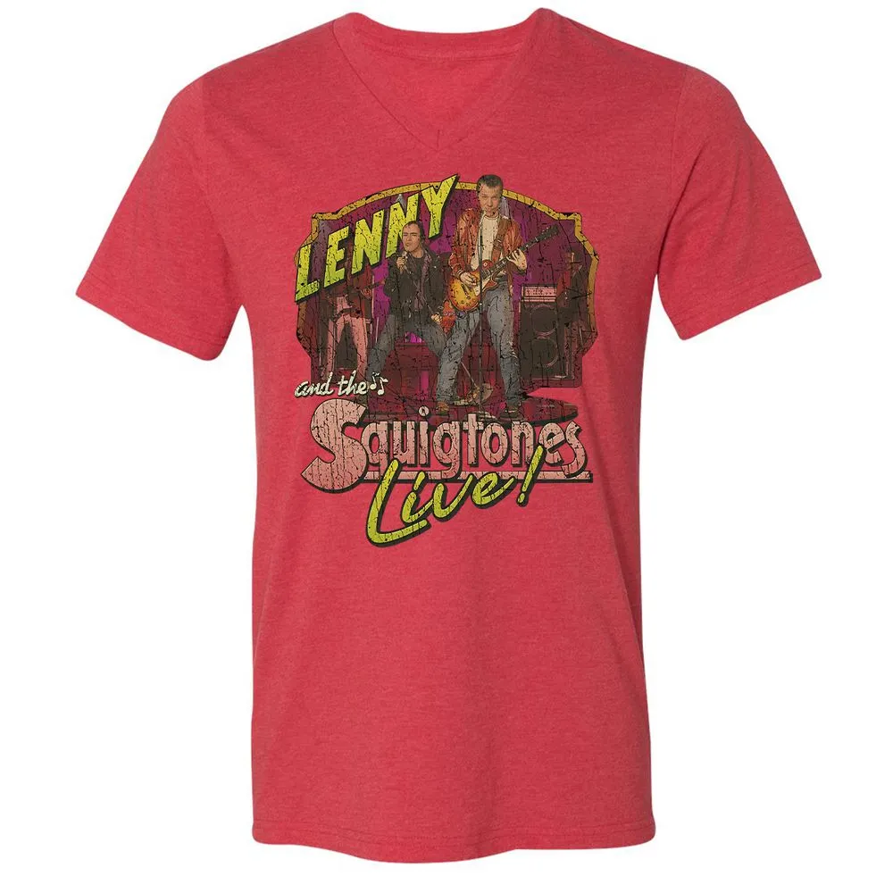 Unisex V-Neck T-Shirt - NHA53SFR - Heather Red - 16