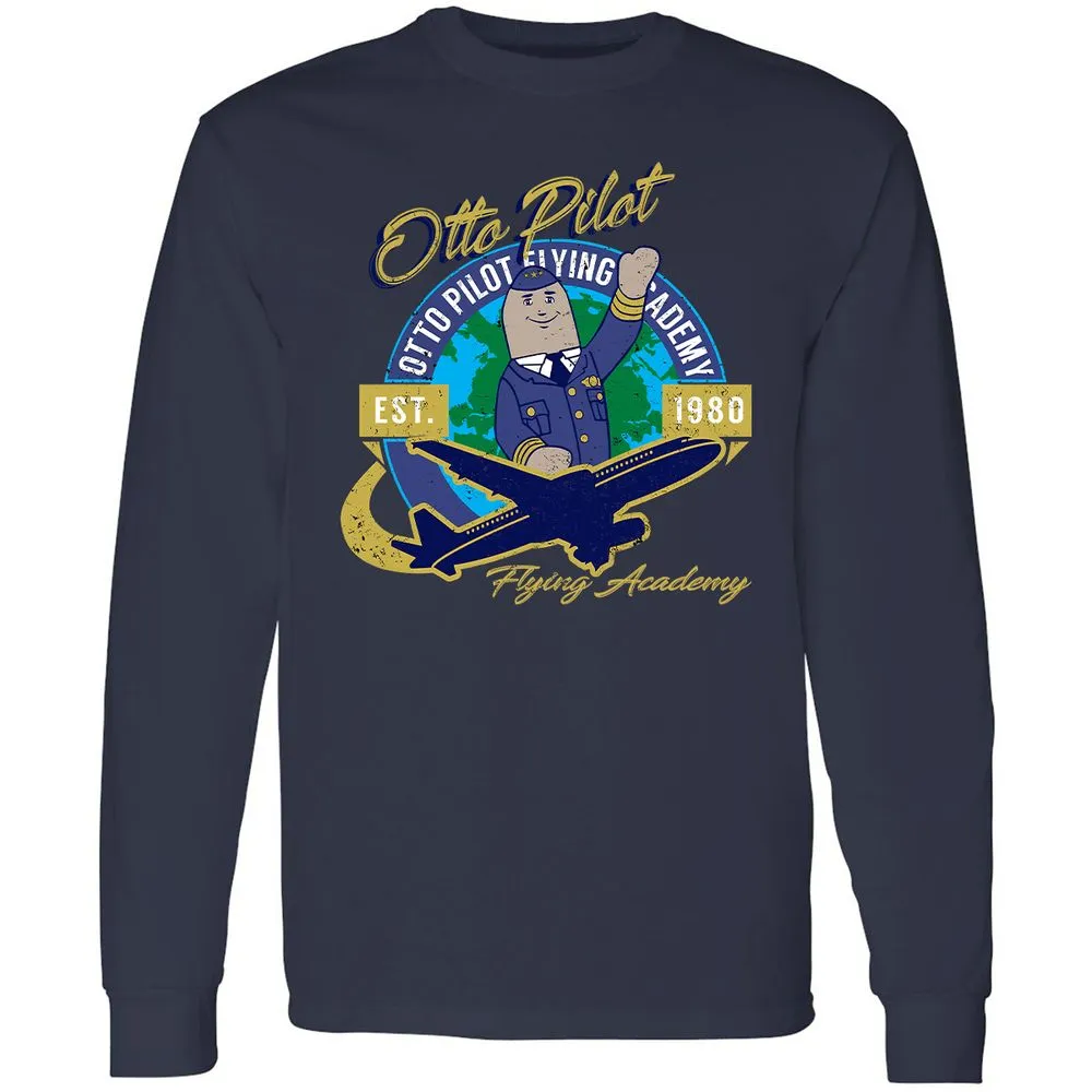 Long Sleeve T-Shirt - 8682XHDE - Navy - 2