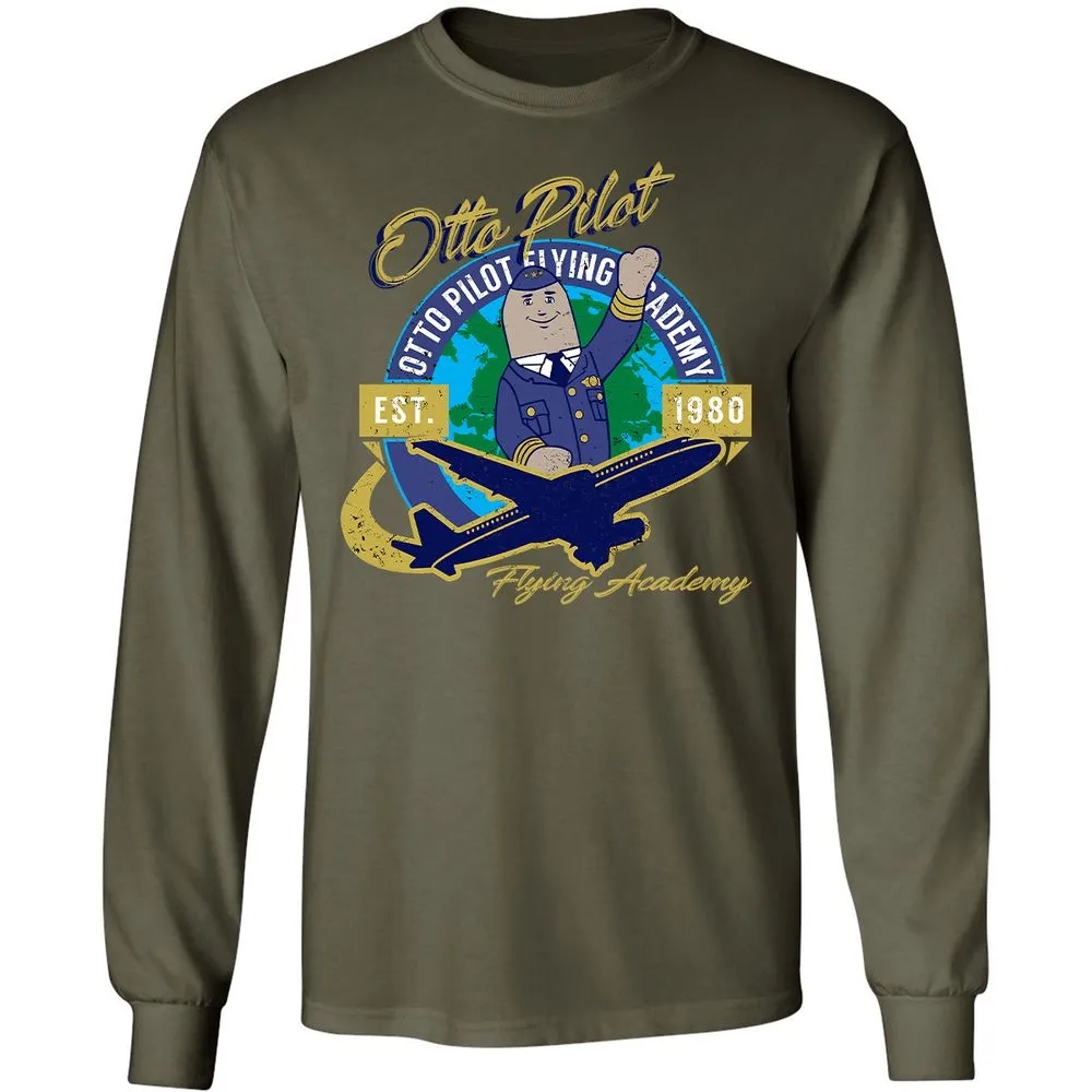 Long Sleeve T-Shirt - 8682XHDE - Military Green - 16