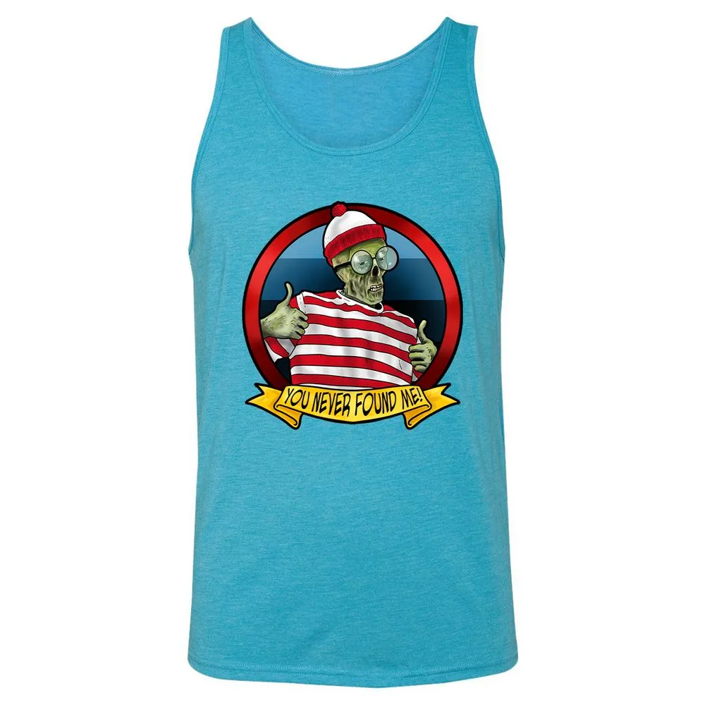 Unisex Jersey Tank - SA53H17W - Aqua Triblend - 3