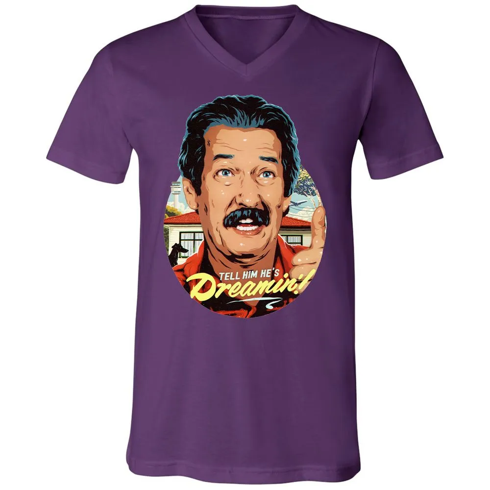 Unisex V-Neck T-Shirt - 34PLQZ3D - Team Purple - 9