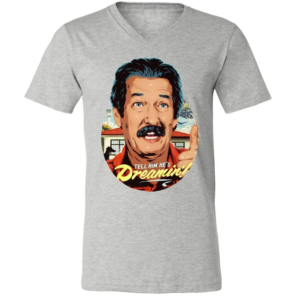 Unisex V-Neck T-Shirt - 34PLQZ3D - Athletic Heather - 7