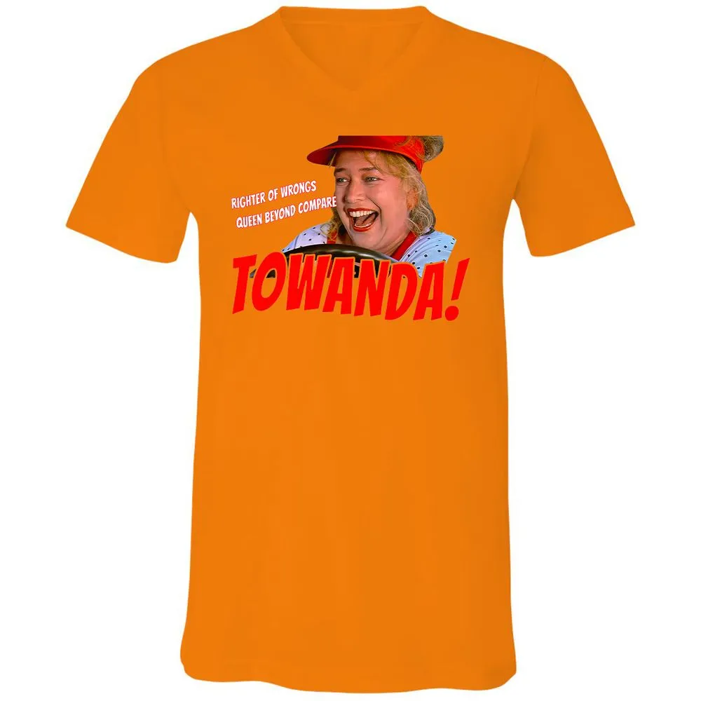 Unisex V-Neck T-Shirt - 3XM224NL - Orange - 11