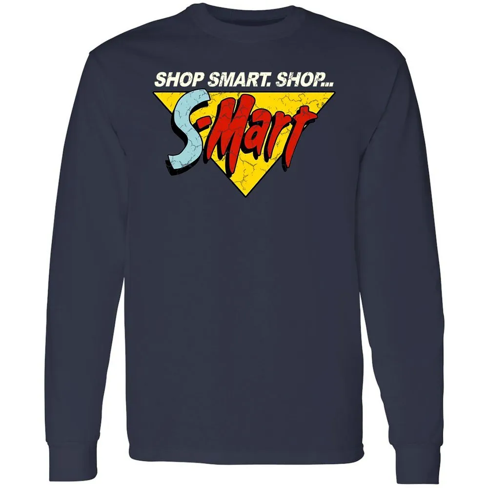 Long Sleeve T-Shirt - WMWGZ5ES - Navy - 2