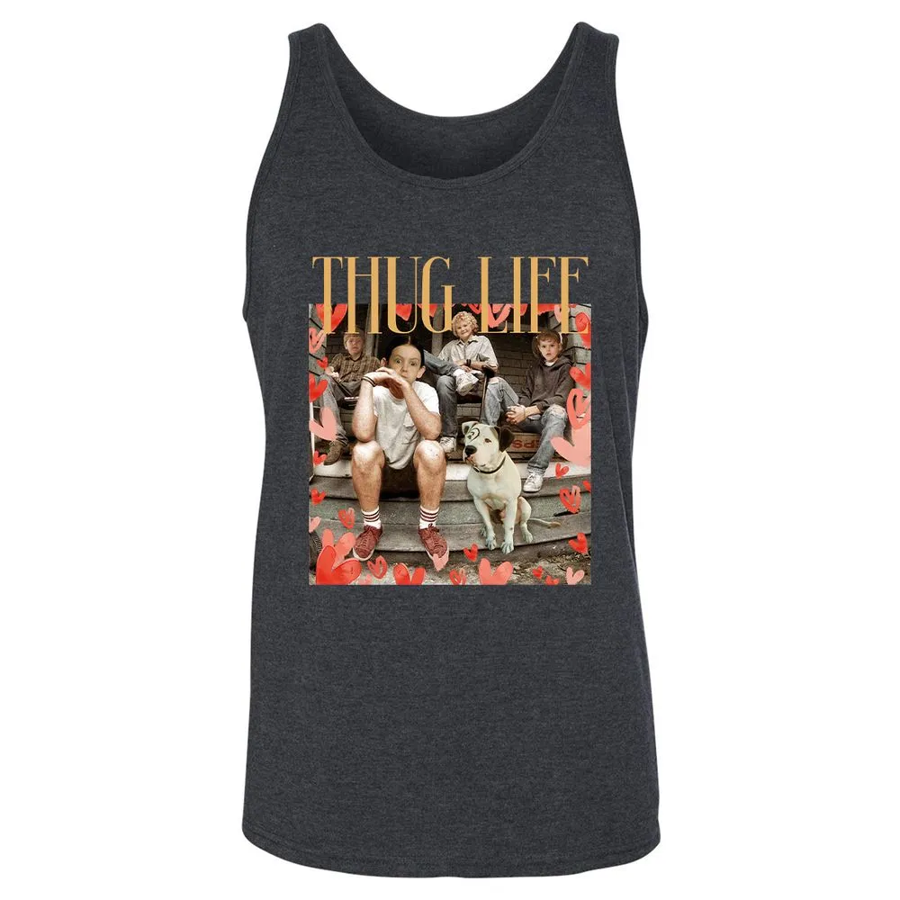 Unisex Jersey Tank - C3RBHKD7 - Dark Grey Heather - 6