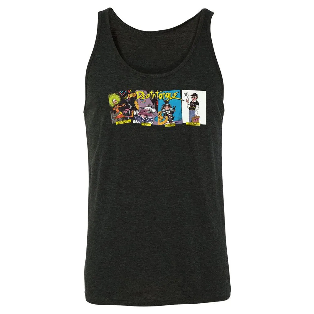 Unisex Jersey Tank - NUL6JSGX - Charcoal Black Triblend - 5