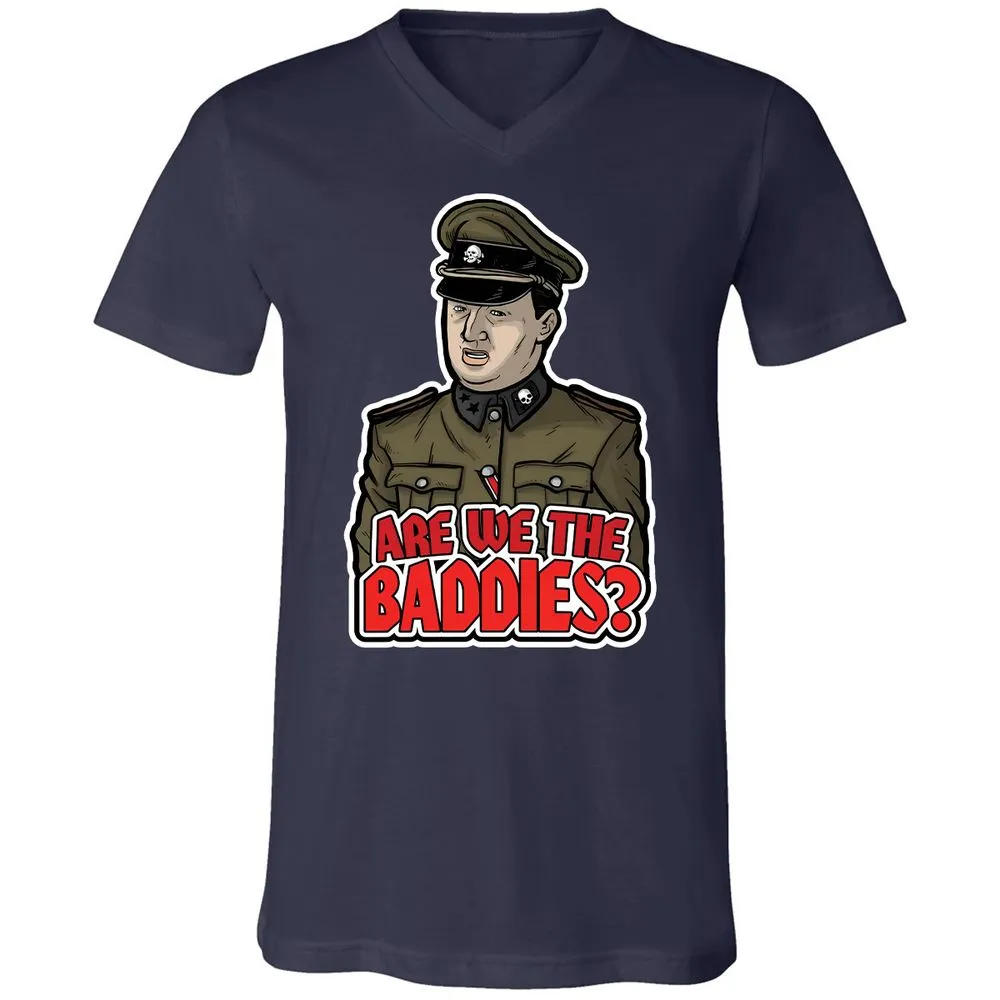 Unisex V-Neck T-Shirt - ETTV3DGS - Navy - 2