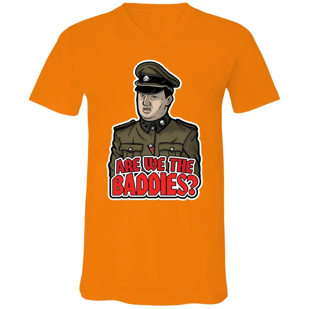 Unisex V-Neck T-Shirt - ETTV3DGS - Orange - 11