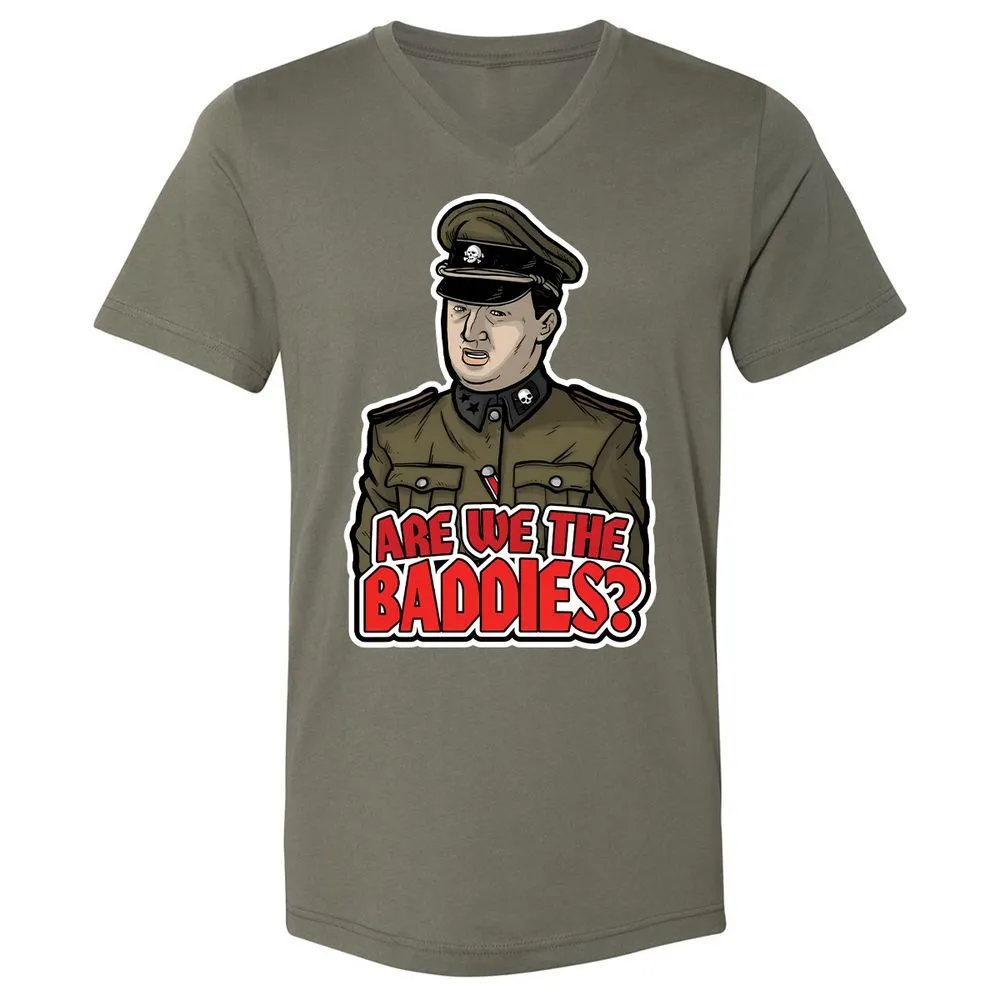 Unisex V-Neck T-Shirt - ETTV3DGS - Military Green - 10