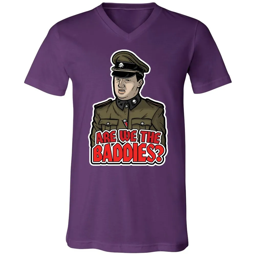 Unisex V-Neck T-Shirt - ETTV3DGS - Team Purple - 9