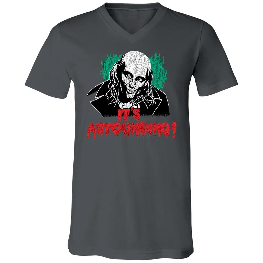 Unisex V-Neck T-Shirt - SNXLYNTX - Asphalt - 12
