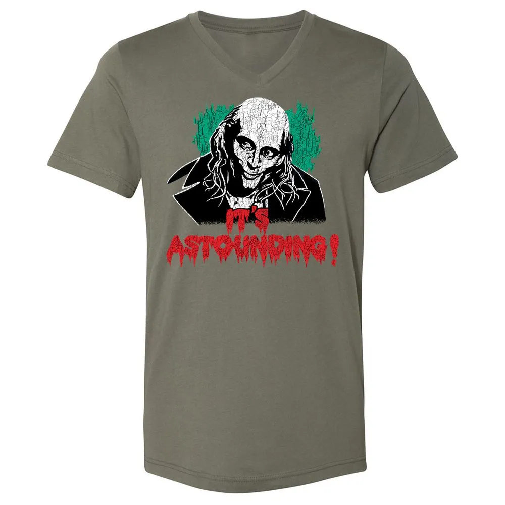 Unisex V-Neck T-Shirt - SNXLYNTX - Military Green - 10