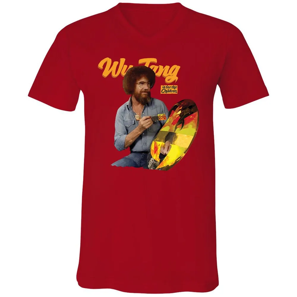 Unisex V-Neck T-Shirt - 14APS857 - Red - 3