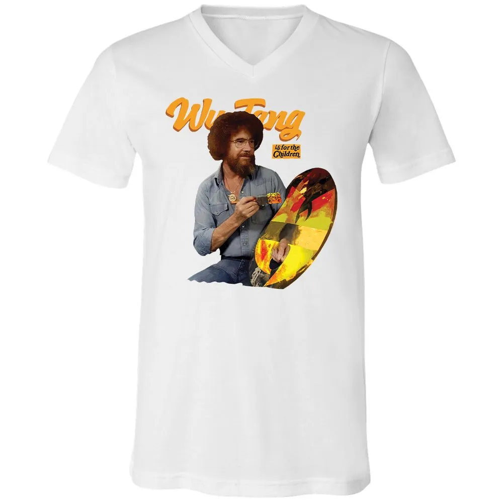 Unisex V-Neck T-Shirt - 14APS857 - White - 5
