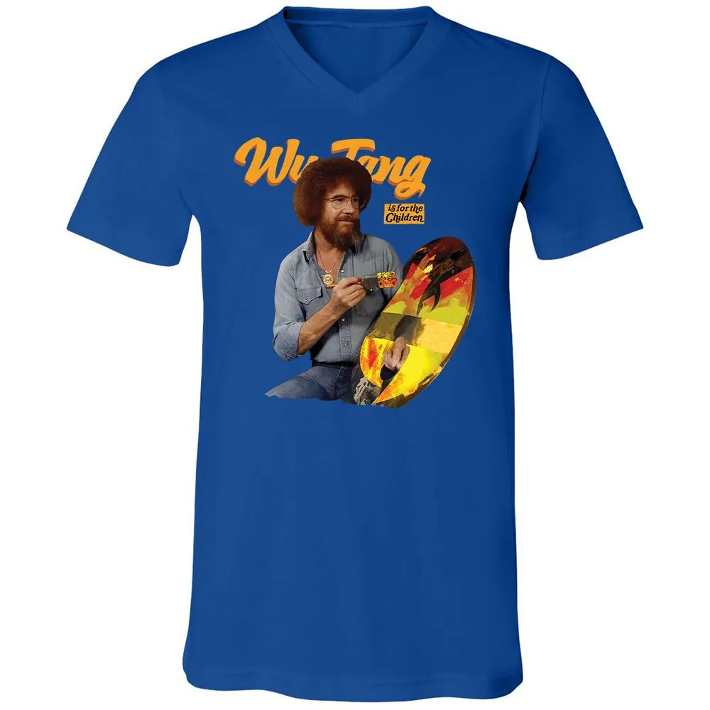 Unisex V-Neck T-Shirt - 14APS857 - True Royal - 4