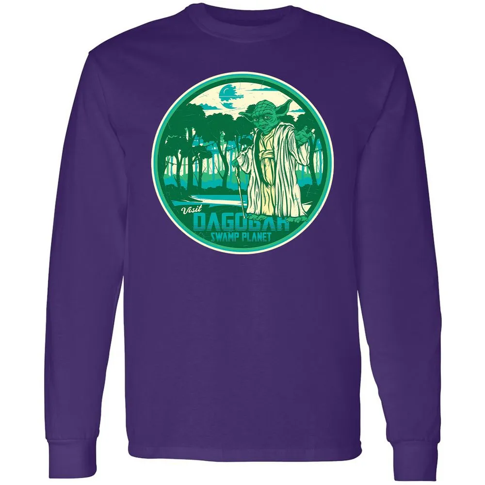 Long Sleeve T-Shirt - B4JVWPYA - Purple - 13