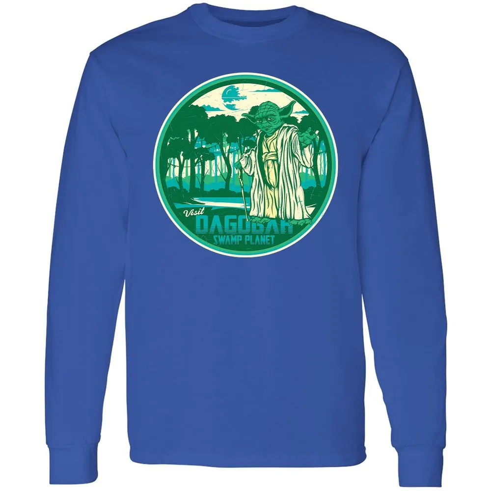 Long Sleeve T-Shirt - B4JVWPYA - Royal - 8