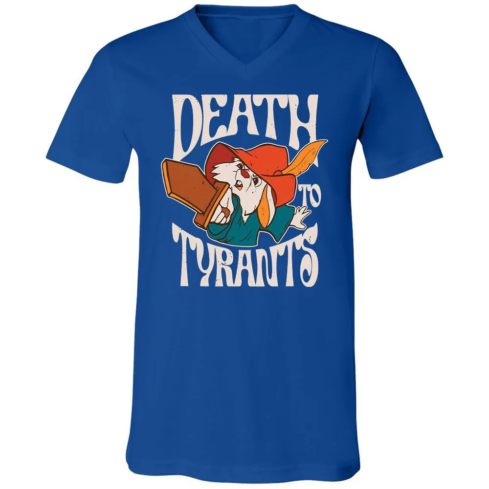 Unisex V-Neck T-Shirt - HLSQTFQ3 - True Royal - 4