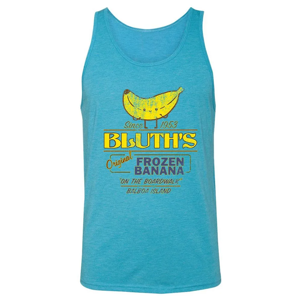 Unisex Jersey Tank - B7S8LSLE - Aqua Triblend - 3