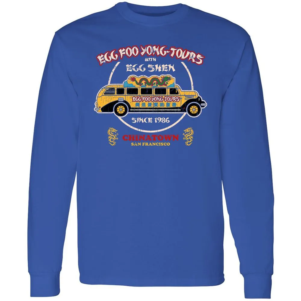 Long Sleeve T-Shirt - 5U4YXGCB - Royal - 8