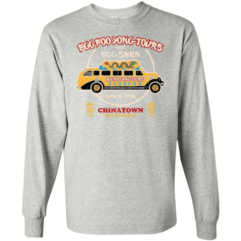 Long Sleeve T-Shirt - 5U4YXGCB - Ash - 7