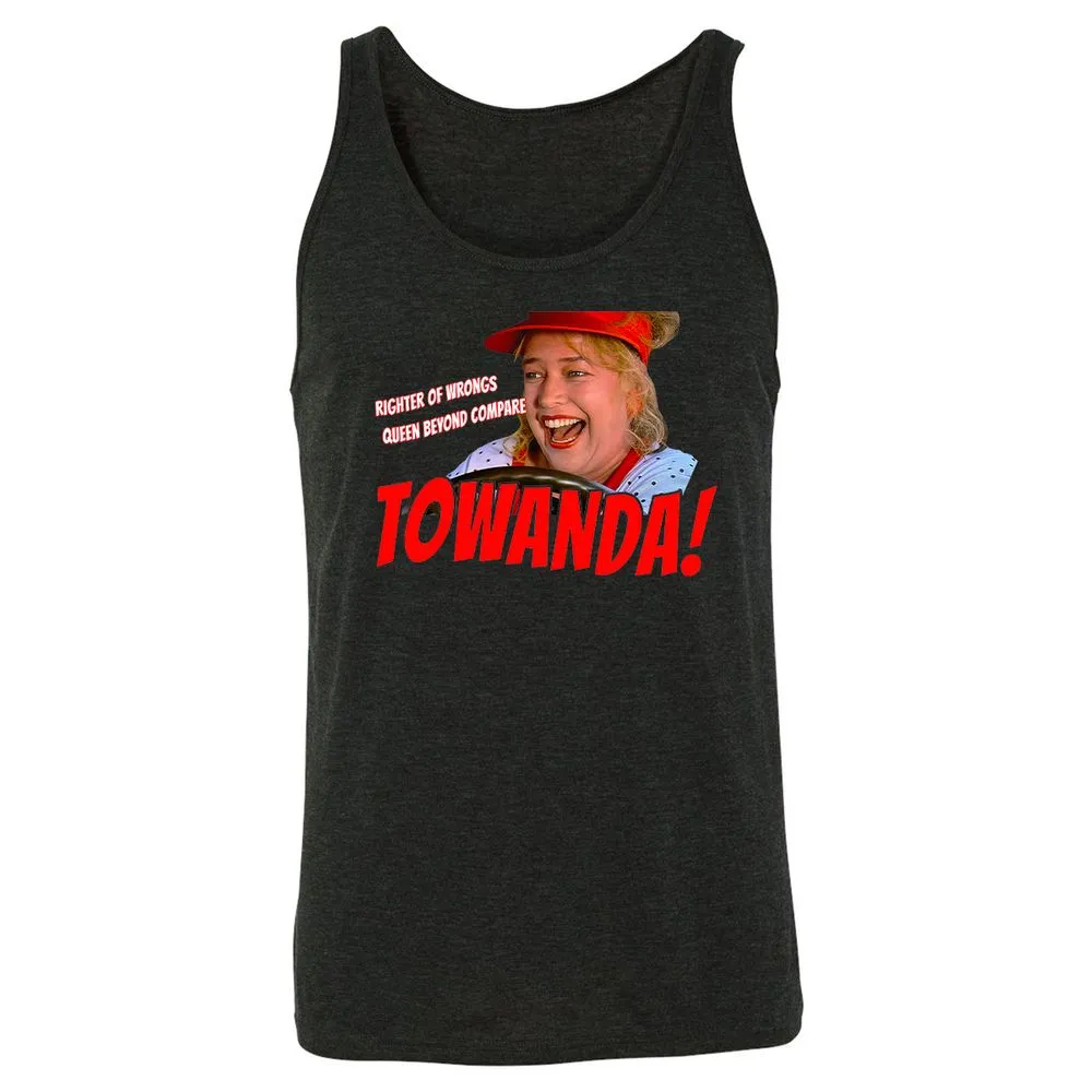 Unisex Jersey Tank - 1QCPJE7C - Charcoal Black Triblend - 5