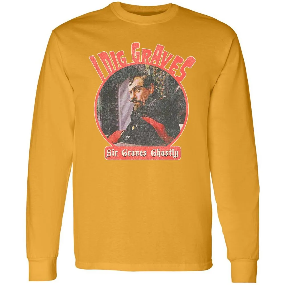 Long Sleeve T-Shirt - HJX9KPJW - Gold - 9