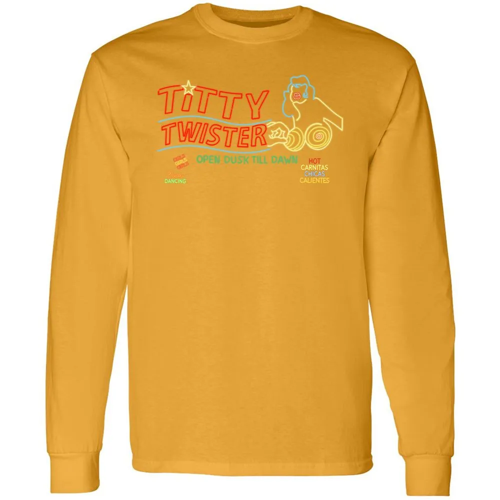 Long Sleeve T-Shirt - GJUTWFY4 - Gold - 9