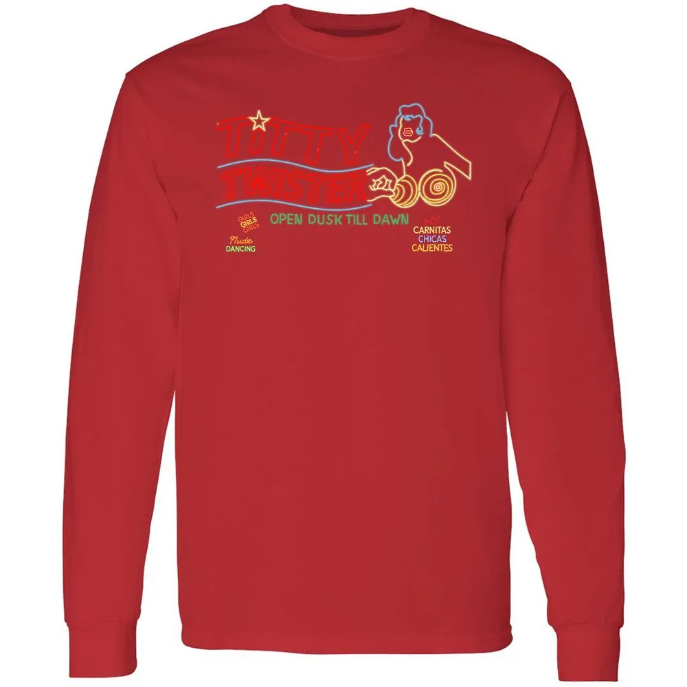 Long Sleeve T-Shirt - GJUTWFY4 - Red - 14