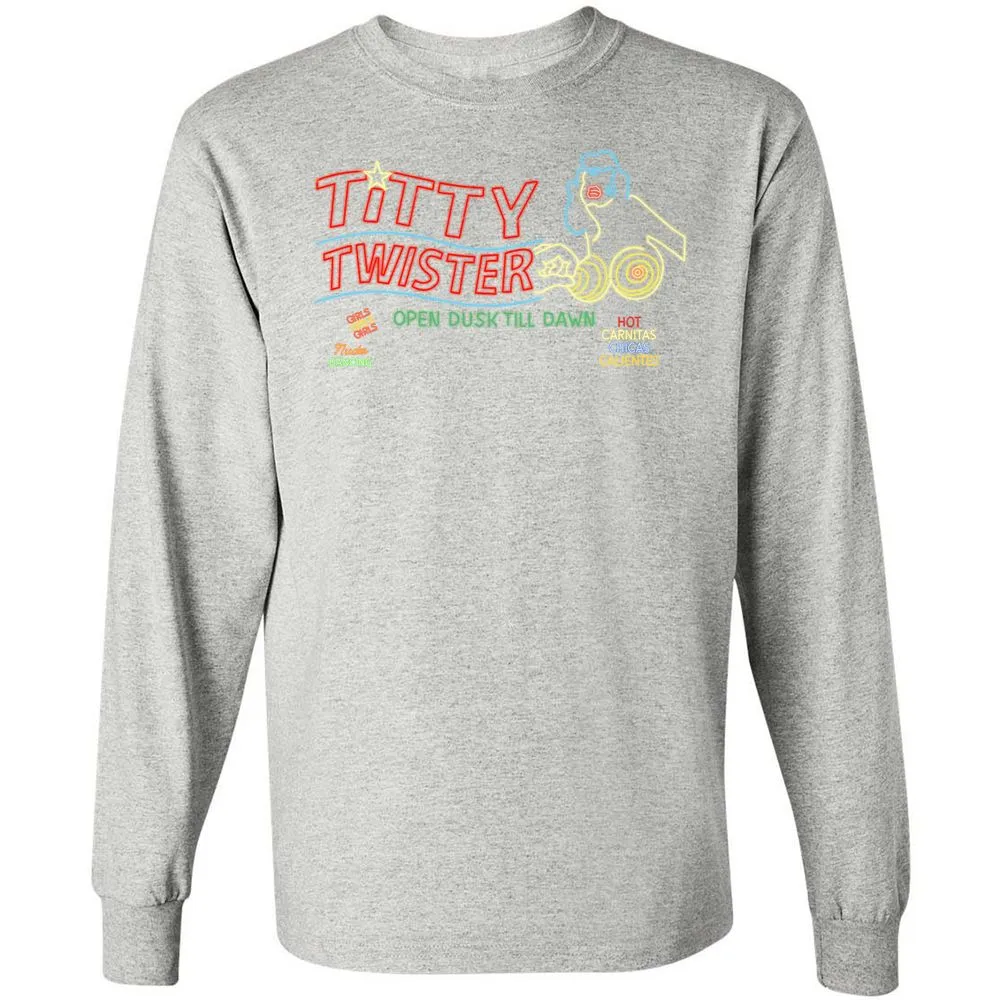 Long Sleeve T-Shirt - GJUTWFY4 - Ash - 7