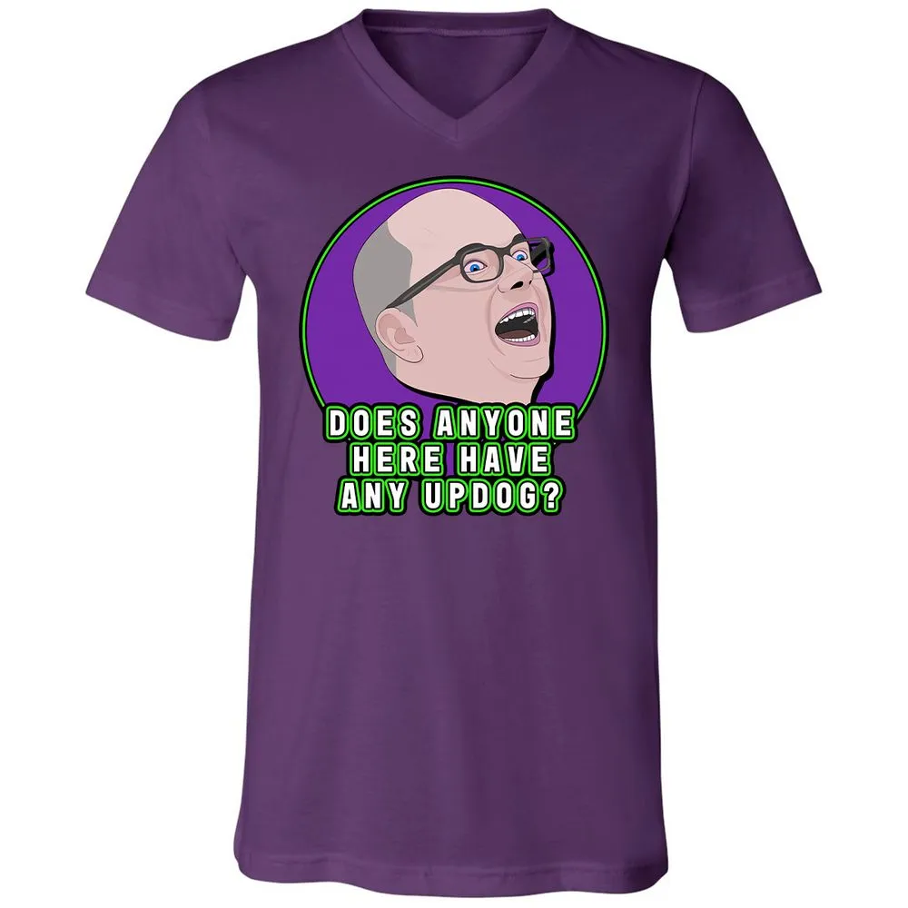 Unisex V-Neck T-Shirt - AHR15F8X - Team Purple - 9